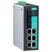 8-портовый неуправляемый коммутатор: 4 PoEх10/100 BaseT(X) Ethernet, 2х10/100BaseT(X), 2х100BaseFX, 0...+60С MOXA. Вид 1