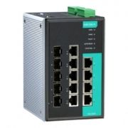 9-портовый управляемый коммутатор: 4х10/100/1000 BaseT(X) Ethernet, 5 комбо-портов 10/100/1000 BaseT(X), 0...+60С MOXA. Вид 1