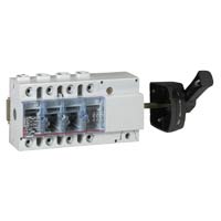 22525 Выключатель Vistop 4P/100А (привод боковой) Черная ручка Legrand. Вид 1