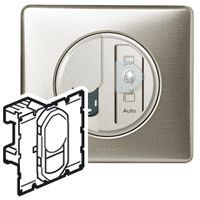 Механизм мультимедийной розетки RJ45 Celiane Legrand. Вид 1