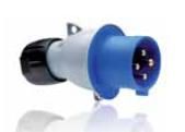232-P6 Вилка кабельная 32A, 2P+E, IP44 ABB