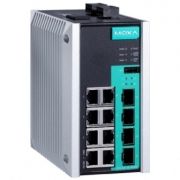 12-портовый управляемый коммутатор: 8х10/100/1000 BaseT(X) Ethernet, 4х100/1000 SFP, -10...+60С MOXA. Вид 1