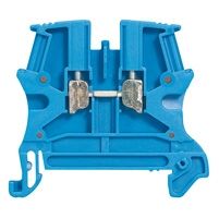 Клеммник винтовой 6/8 мм.кв. (синий) Legrand. Вид 1