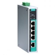 5-портовый неуправляемый коммутатор: 4х10/100/1000BaseT(X) c PoE IEEE 802.3af/at, 1 порт 10/100/1000BaseT(X), 0...+60C MOXA. Вид 1