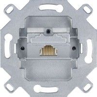 Механизм компьютерной розетки 1xRJ45 кат.6 (интернет) Merten Schneider Electric. Вид 1