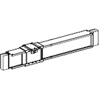 Прямая секция для болт. отв. блоков, 3l+n+per, cu, 2000а, l=2000 мм Schneider Electric. Вид 1