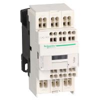 Промежуточное реле 3но+2нз, цепь управления 220в постоянного тока, Schneider Electric. Вид 1