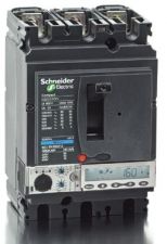 432878 NSX630F MIC.5.3A 3П3Т 630A Электронный 3х-полюс. автомат 630А 36kA, подкл. под шину  Schneider Electric. Вид 1