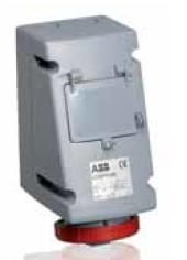 416 RPR6W Розетка c УЗО в боксе 16A, 3P+N+E, IP67 ABB. Вид 1