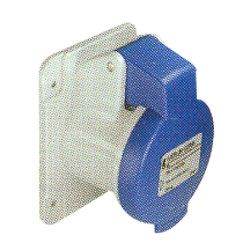 Розетка панельная, прямая, 16A, 2P+E, IP67 Schneider Electric. Вид 1