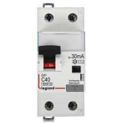 DX3 Дифф. автомат 1P+N, 40A, 30mA, тип АC, 6kA (хар-ка C) Legrand. Вид 1