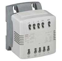 Трансформатор понижающий 230-400В/24В AC 100Вт Legrand. Вид 1