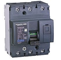 NG125L МА 3P 40A Автоматический выключатель 3-полюсный, 40А, 50кА (хар-ка MA) Schneider Electric. Вид 1