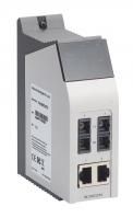 Интерфейсный модуль с 2х100 BaseFx и 2х100 BaseTx Ethernet, Single Mode, разъемы SC, RJ45 MOXA. Вид 1