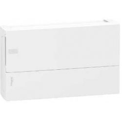 Бокс 18 мод. навесной IP31 белый с непрозр. дверью Schneider Electric. Вид 1