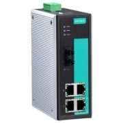 5-портовый неуправляемый коммутатор: 4х10/100 BaseTX и 1 x 100BaseFX , релейный выход, -40...+75С MOXA. Вид 1