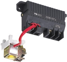 РМ-332 Расцепитель минимального напряжения правый 220В AC DEKraft. Вид 1