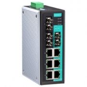 9-портовый неуправляемый коммутатор: 6 х 10/100 BaseTХ и 3 х 100BaseFX, релейный выход, 0...+60 MOXA. Вид 1