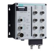 T Управляемый коммутатор: 8хPoE 10/100BaseT(X), 2х1000BaseLSX, -40...85С MOXA. Вид 1