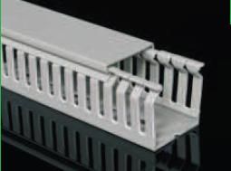 RK 25X40 LD Канал ПВХ перфорированный 25х40 мм, Д=2м, темно-серый Kopos. Вид 1