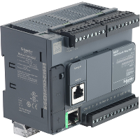 Компактный базовый блок M221-24IO реле Ethernet Schneider Electric. Вид 1