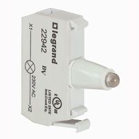 Блок со встроенным светодиодом,красный,230 В АС , Legrand. Вид 1