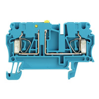 ZTR 2.5 BL Клемма с размыкателем 2,5 мм² (синяя) Weidmuller. Вид 1