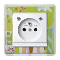 Рамка 1-постовая, sm (прозрачный) Merten M-Creativ Schneider Electric. Вид 1