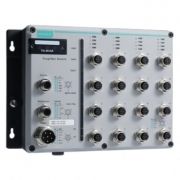 Управляемый коммутатор: 16х10/100BaseT(X) M12, два источника питания 24 - 110 VDC, -40...75C MOXA. Вид 1