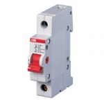 SD201/40 Рубильник 1-полюсный модульный 40А (красный рычаг) ABB