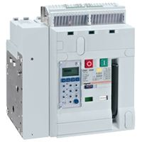 DMX3 - N 2500 Электронный 3-х полюсный автомат 2000A, 50 kA, тип 1, стационарный Legrand. Вид 1