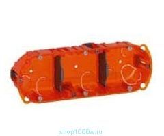 Коробка Batibox 3 поста, (50мм) Legrand. Вид 1