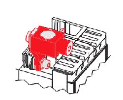 1SDA0 64185 R1 Передние выводы, для нескольких кабелей (1уп.=8шт.) MC для T5 6х50мм.кв. ABB. Вид 1