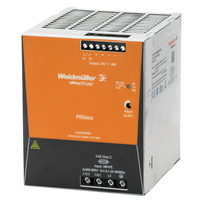 PRO ECO3 480W 24V 20A Блок питания импульсный; 480Вт; 24ВDC; 20А; 450+-800ВDC; 1,6кг Weidmuller. Вид 1