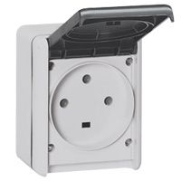 Розетка IP55 3К+З, 32А, 400В Plexo Legrand. Вид 1