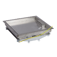 Лючок ufb-900м/25 бок.выход 310x310 нерж Schneider Electric. Вид 1