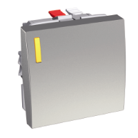 Переключатель с индикацией 16a металлик Schneider Electric. Вид 1