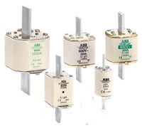 OFAF00aM160 Плавкая вставка 160А, размер 00, тип aM, 500В AC ABB. Вид 1