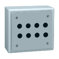 Корпус ключевого поста 8 отв. Schneider Electric. Вид 1