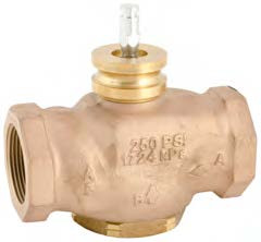 Клапан 3-ходовой резьбовой pn16 vg310r dn15 kvs 1,6 rp½ Schneider Electric. Вид 1