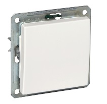 Выключатель 1-клавишный 16А, 250В (белый) Wessen 59 Schneider Electric. Вид 1