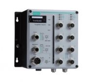 Управляемый Ethernet коммутатор: 8хPoE+ и 2х10/100/1000 Base-T(X) , с функцией bypass, -40...75C MOXA. Вид 1