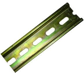 DIN-рейка высокая 15х35мм, перфорированная, длина 2000мм (EDR35-15). Вид 1