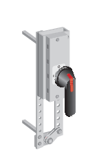 OESAZW1 Реверсивная механическая сблокировка I-0-II для ОТ160...250 (с ручкой OHB80J6) ABB. Вид 1