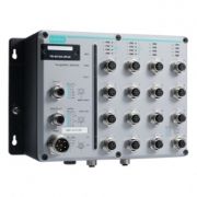 Управляемый Ethernet коммутатор: 8х10/100BaseT(X), 8хPoE+ и 2х10/100/1000 Base-T(X) MOXA. Вид 1
