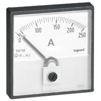 Вольтметр 500В круглый корпус, d=56mm, 0-5А Legrand. Вид 1