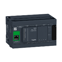 Базовый блок m241-24io транзист источник ethernet Schneider Electric. Вид 1