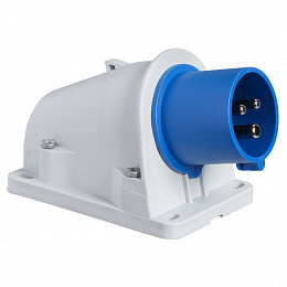Настенная вилка винт 16а 2P-E 200-250 IP44 Schneider Electric. Вид 1