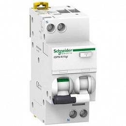 iDPN N Vigi RCBO Дифф. автомат 1P+N, 32A, 6kA, 30mA, тип A (хар-ка B) Schneider Electric. Вид 1