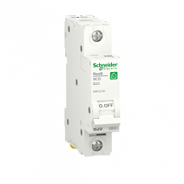 Автоматический выключатель 1-полюсный (АВ) 20А 6кА (хар-ка B) Schneider Electric. Вид 1